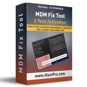 MDM Fix Tool 1 Year Activation